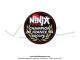 Autocollant  Ninja Team - Champion de France 94 - Groupe 2  - Rond - 50mm