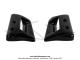 Ecopes de radiateur Noires pour Peugeot 103 SPX LC / RCX LC Phase 2 (la paire)