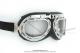 Lunettes de protection Moto style Aviateur verres transparents