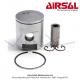 Piston Airsal 39 - Mono-Segment - pour kit Airsal rf.02141139 pour Mobylette Motobcane MBK 51 (AV10) Liquide H2O LC