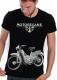 T-shirt Noir avec Mobylette Motobcane AV89  balancier - Taille M