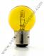 Ampoule jaune 6v 25w/25w 3 ergots (BA21D)