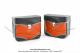 Sacoches  Prosac  P02 Orange - Fixation par crochets - Spciales VloSoleX 5000 / 6000
