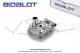 Culasse BIDALOT G2 / G3 Racing - 40mm -  refroidissement liquide pour Mobylette Motobcane / MBK 51 (AV10)