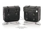 Sacoches Sporfabric S15CO Noires pour SoleX / Mobylettes Motobcane MBK Peugeot (la paire)