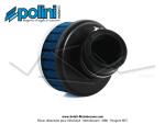 Filtre  air (Cornet) mousse Polini pour carburateurs Dell'Orto PHBG / PHBD - ext.80mm - Coud 30 - Lg. 92mm - 32mm