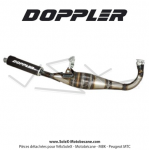 Pot d'chappement Doppler ER1 Carbone Edition pour Peugeot 103 SPX / RCX (bras carr)