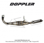 Pot d'chappement Doppler ER1 Carbone Edition pour Peugeot 103 SP / MVL (bras ovale)