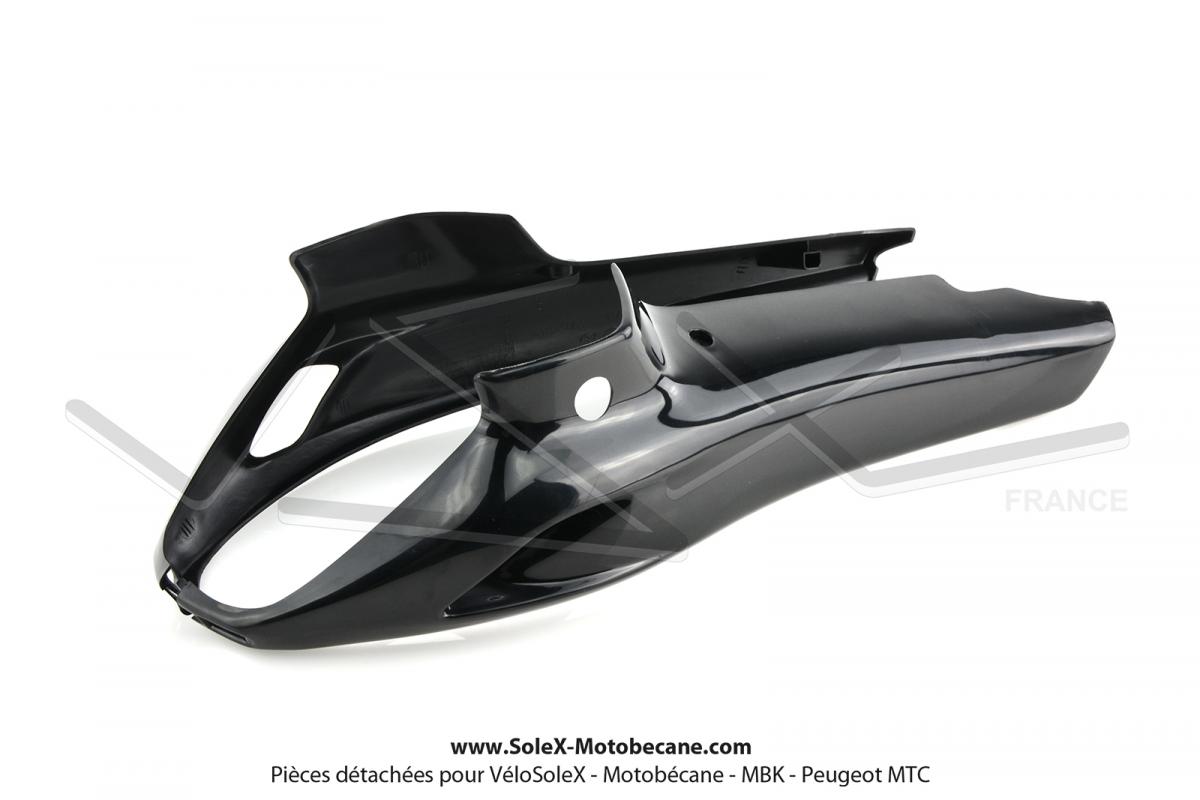 Carénages (Capotages / Carters) latéraux - Plastique noir - pour Peugeot  103 SPX / RCX (phase 2) - Partie Cycle - Pièces pour PEUGEOT 101 / 102 / 103  / 104 / BB... - Solex-Motobecane