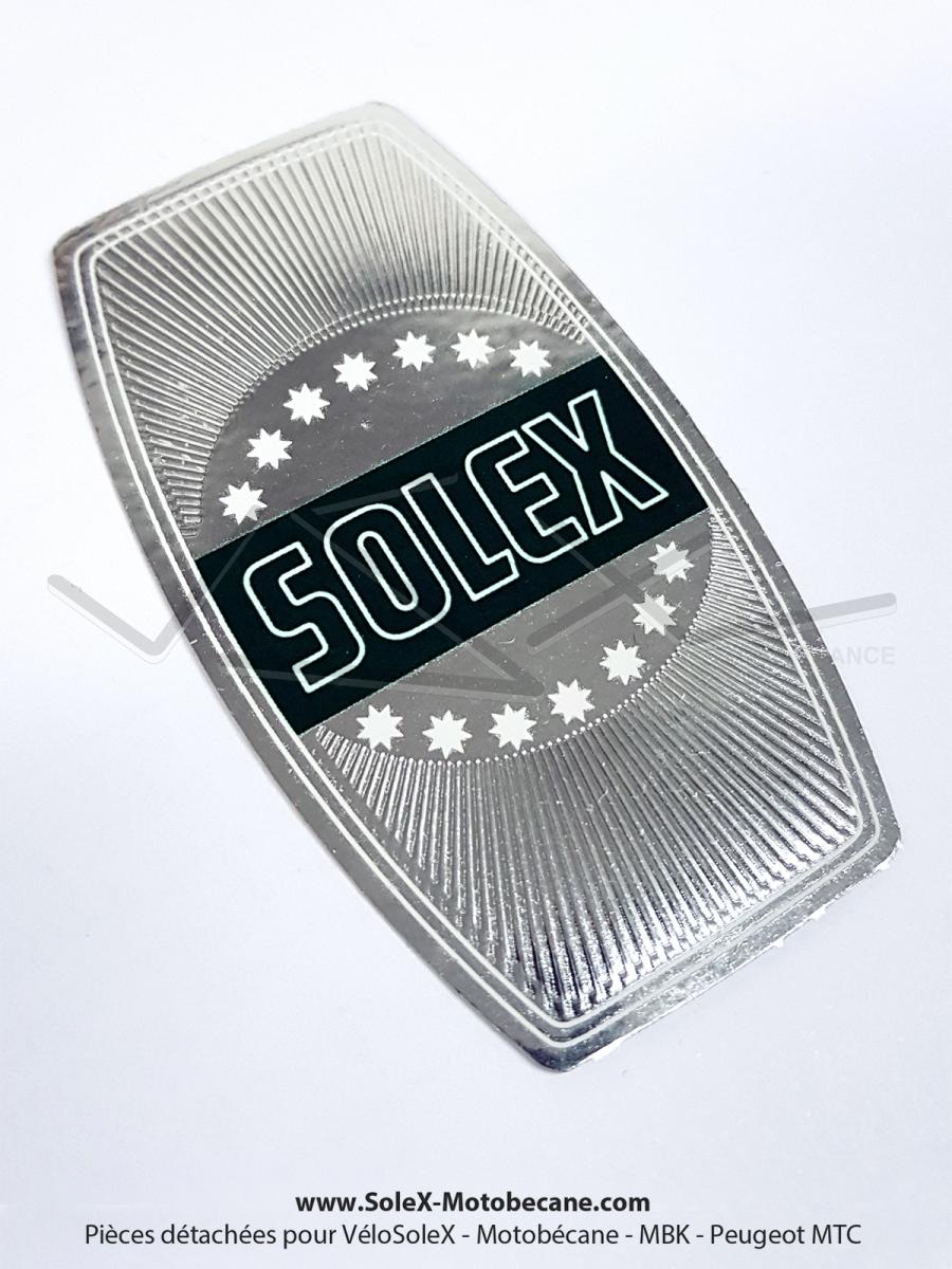 Autocollant de potence chromé - relief gaufré - pour SoleX - Pièces  détachées pour SoleX 1700, 2200, 3300 et 3800 - Pièces pour VELOSOLEX -  Solex-Motobecane