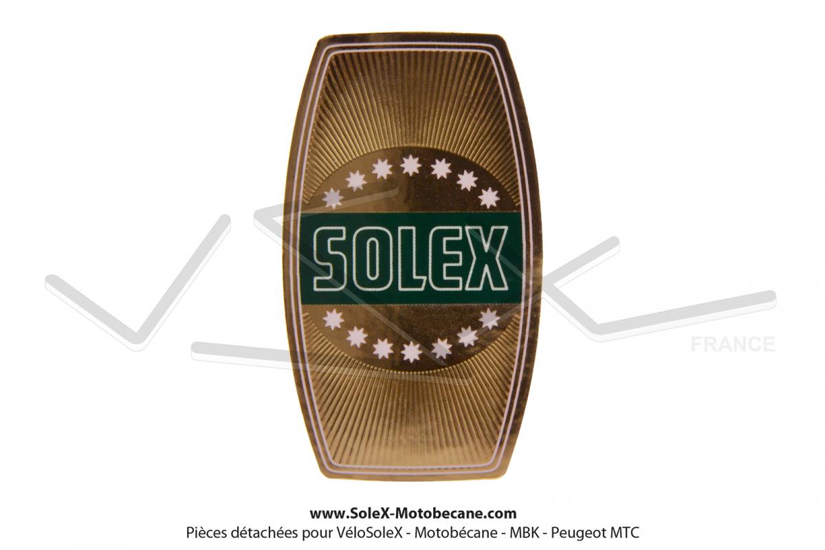 Autocollant de potence cuivré - relief gaufré - pour SoleX 3800 / 5000 /  6000 - Pièces détachées pour SoleX Flash / 6000 - Pièces pour VELOSOLEX -  Solex-Motobecane
