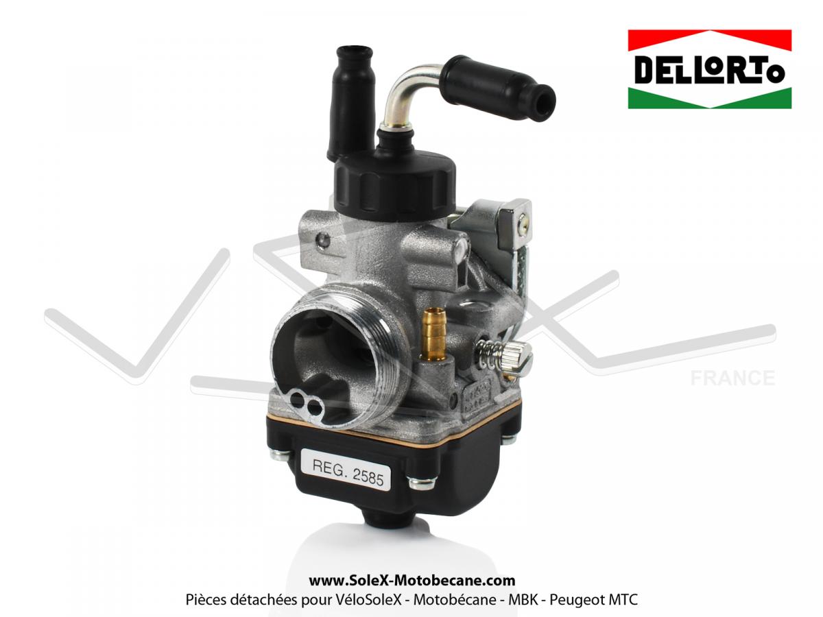 Carburateur Dell'Orto PHBG 17,5 AD (Montage rigide / Starter à câble) - 2  temps (02585) - Partie Moteur - Pièces pour Mobylette MOTOBECANE / MBK -  Solex-Motobecane