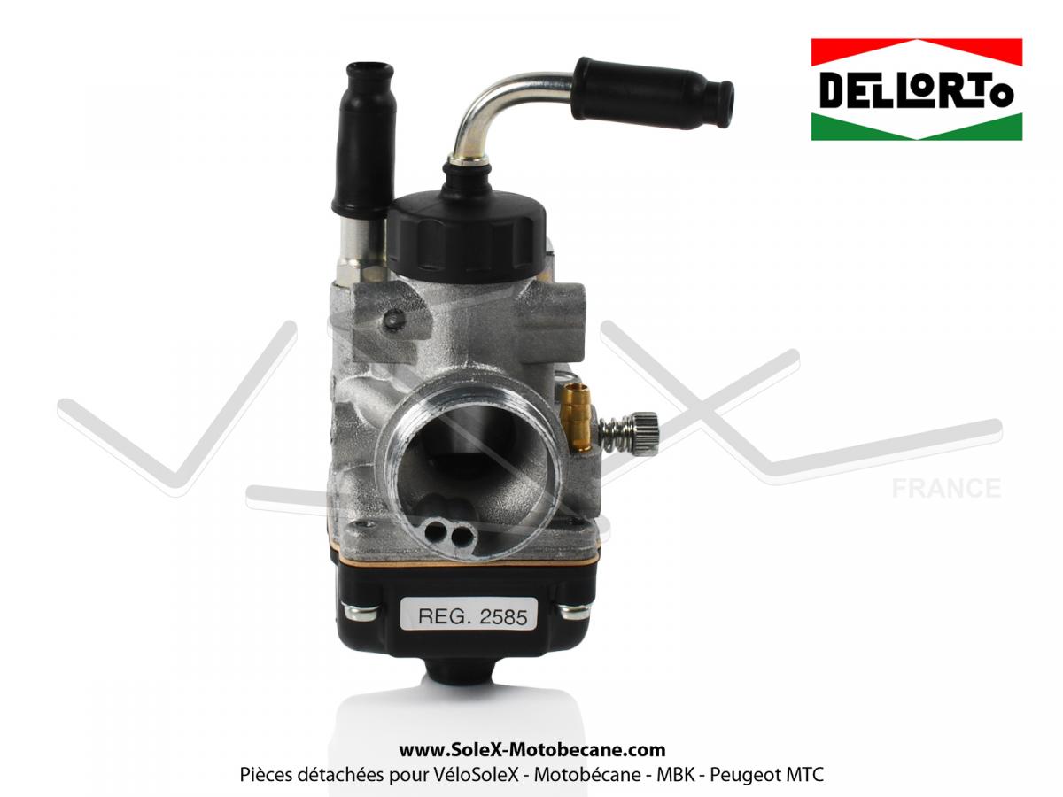Carburateur Dell'Orto PHBG 17,5 AD (Montage rigide / Starter à câble) - 2  temps (02585) - Partie Moteur - Pièces pour Mobylettes MOTOBECANE / MBK -  Solex-Motobecane
